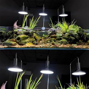 img 1 attached to 🐠 Horior Newest Arrival Full Spectrum Aquarium LED Light: Enhance Your Saltwater and Freshwater Tanks with Brilliant Coral Reef Lighting