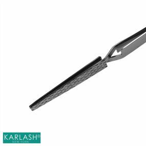 img 1 attached to Karlash Multi-Function Stainless Steel Manicure Nail Art Tool Pincher Cuticle Pusher Acrylic Nail Shaping Tweezers (Silver)