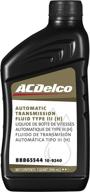 🛢️ acdelco gold 10-9240 type iii (h) atf - premium 1 quart automatic transmission fluid logo