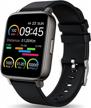 🕒 mugo 1.69'' smart watch: fitness tracker with heart rate/sleep monitor, calorie/step counter, stopwatch, blood oxygen monitor - full touch smartwatch for men and women logo