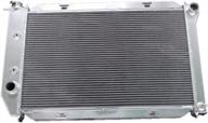 all-aluminum engine radiator with 26"w core for 1969-1973 mustang, torino, lincoln cougar logo