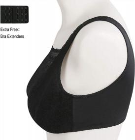 img 2 attached to Vollence Mastectomy Bra: Comfortably Fit Your Silicone Breast Forms & Prosthesis In The Pocket Bra!