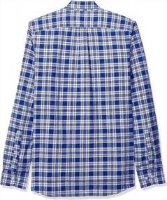 img 1 attached to 👔 Classic and Stylish: Goodthreads Slim Fit Long Sleeve Tartan Oxford Men's Shirts