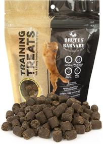 img 4 attached to 🐶 BRUTUS & BARNABY Peanut Butter & Banana Training Treats - All-Natural Vegan Snack for Dogs, Ideal for Positive Reinforcement Training