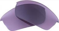 polarized replacement lenses for oakley flak jacket sunglasses by lenzflip - made in the usa and compatible logo