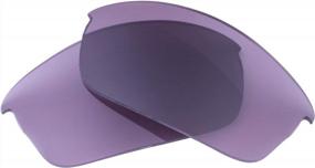 img 4 attached to Polarized Replacement Lenses For Oakley Flak Jacket Sunglasses By LenzFlip - Made In The USA And Compatible