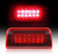 high-quality third brake light: perfect fit for 1994-2004 chevy s10 🚨 s-10 gmc sonoma regular cab or crew cab, red housing & light логотип