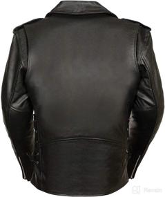 img 3 attached to Milwaukee Classic Motorcycle Jacket XXX Large Tall