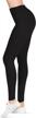 flattering and comfortable: satina high waisted leggings for women in capri and full length 1 logo