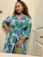 img 1 attached to Flaunt Your Beach Style With Women'S Sheer Mesh Tie Front Maxi Cover Up review by Ryan Draper