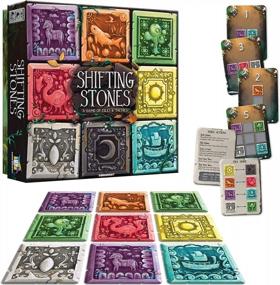img 4 attached to Shifting Stones By Gamewright: A Tile-Based Family Strategy Game For Sharpening Visual And Tactical Decision-Making Skills