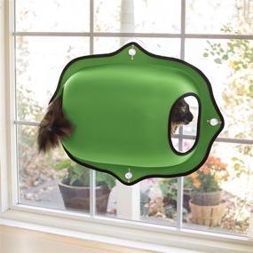 img 4 attached to 🐱 K&amp;H PET PRODUCTS EZ Mount Window Pod Cat Sill, Window Perch for Cats