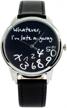 women's luxury roman numeral analog quartz watch with leather band logo