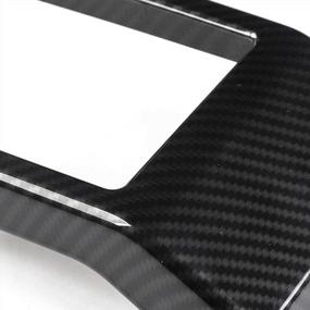 img 2 attached to ABS Carbon Fiber Dash Vent Trim For Ford F150 2015-2020: Keptrim 3-Piece Air Conditioner Outlet Upgrade