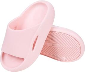 img 3 attached to 👣 Non Slip Toddler Boys' Sandals - Pillow Sandals Slippers Shoes