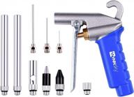 wynnsky air compressor accessories kit: high flow air blow gun with 9pcs blower tips, 6 inch extensions, needle, rubber tip, and xtreme flow nozzle for powerful cleaning at 120psi working pressure логотип