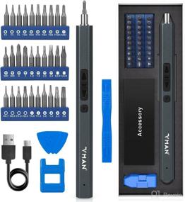 img 4 attached to Electric Screwdriver Precision Rechargeable Electronics