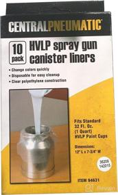img 1 attached to 💨 TNM Central Pneumatic 94631 HVLP Spray Gun Liners: Optimize Your Search