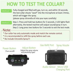 img 1 attached to 🐶 Citronella Spray Dog Training Collar [Spray not included], Effective Anti Bark Control Collar for Dogs, Citronella Barking Collars, Enhanced Safety