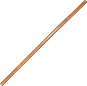 img 4 attached to Ручка для клюшки для лакросса из натурального бамбука от BambooMN - высшего качества, цельная