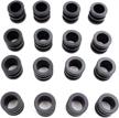 16 hard rubber bumpers for standard foosball tables - brybelly logo