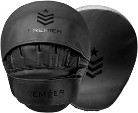 img 4 attached to Revgear Premier Boxing MMA Punching Mitts Ideal To Start Building Your Martial Arts Skills For Men And Women Anatomically Curved Disperses Impact And Increases Protection