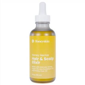 img 4 attached to Revitalize Your Mane: Nourishing Hair Serum For Frizz-Free, Smooth And Luscious Locks With Added Hair Growth Benefits - 4Oz Bottle