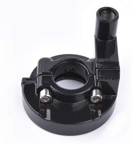 img 1 attached to Enhance Performance with CRF Replacement Hand Grips Throttle Cable Housing Set for Dirt Bikes