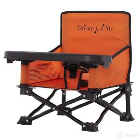 img 4 attached to Dream Me Booster Portable Lightweight Feeding ... Highchairs & Booster Seats