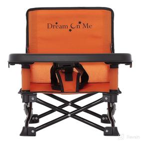 img 3 attached to Dream Me Booster Portable Lightweight Feeding ... Highchairs & Booster Seats