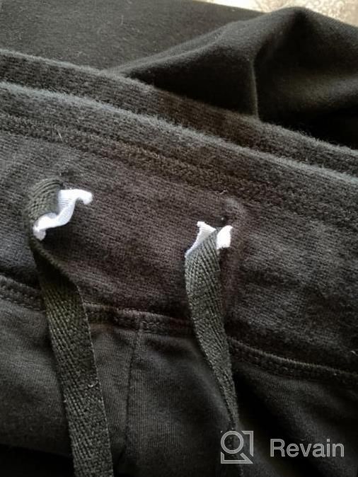 img 1 attached to Women'S Cotton Jersey Pocket Joggers By Weintee review by Chad Mills