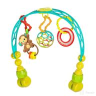 🧒 bright starts oball flex 'n go: portable activity arch stroller toy for newborns+ logo