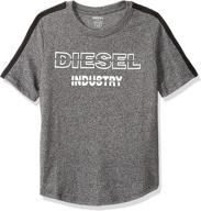 diesel little short sleeve t shirt boys' clothing - tops, tees & shirts logo