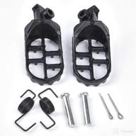 🏍️ crf dirt bike footrest footpegs assembly replacement - fits crf50, crf70, crf80, crf100, crf150 логотип