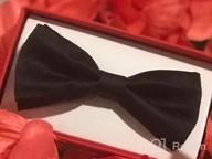 img 1 attached to 👶 Toddlers Adjustable Metallic Bowtie - Boy's Accessories in Bow Ties review by Jeff Richmond