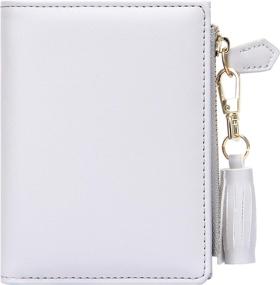 img 4 attached to Fashionable FEITH FELLY Bifold Wallet with 👛 Zipper - Stylish Women's Handbags & Wallets Combo