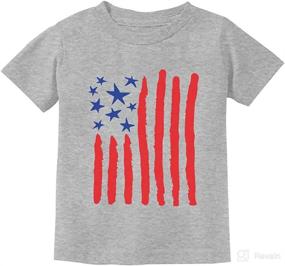 img 4 attached to Dinosaur American Toddler Infant T Shirt Apparel & Accessories Baby Girls for Clothing