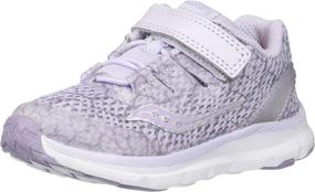 img 4 attached to Saucony Unisex Freedom Sneaker Little Girls' Shoes : Athletic