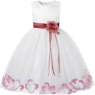 little chiffon princess dresses wedding girls' clothing : dresses логотип