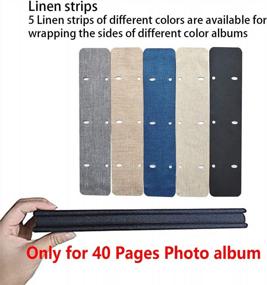 img 3 attached to Vienrose Photo Album Self Adhesive Scrapbook Refill Pages For 11X10.6Inch Photo Album