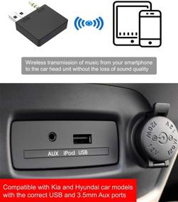 img 1 attached to Hyundai Bluetooth Transmitter Compatible Smartphone