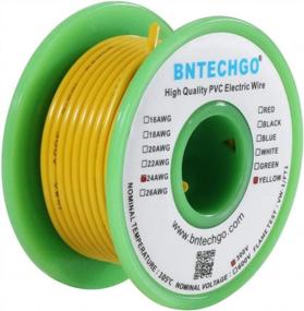 img 3 attached to 24 AWG 1007 Yellow PVC Hook Up Wire 25 Ft BNTECHGO Electric Stranded Copper
