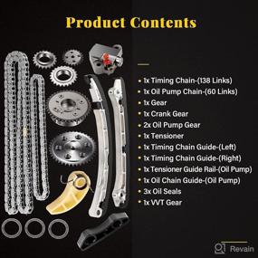 img 3 attached to 🔧 Premium Timing Chain Kit for Mazda 3 CX-7 6 2.3L - Enhanced SEO