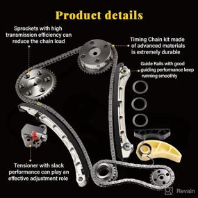 img 2 attached to 🔧 Premium Timing Chain Kit for Mazda 3 CX-7 6 2.3L - Enhanced SEO