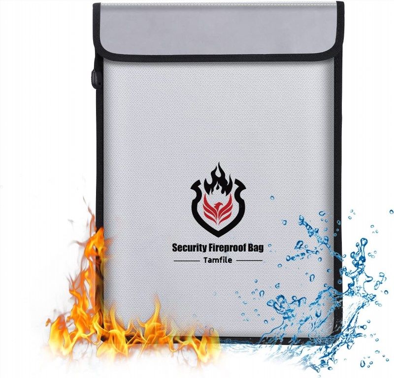 Fireproof Battery Organizer Storage Case Waterproof