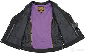 img 1 attached to Milwaukee Womens Leather Purple XX Large Motorcycle & Powersports and Protective Gear