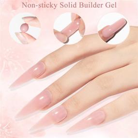img 3 attached to 15G MIZHSE Non-Sticky Builder Gel For Nail Art Sculpture & Extension - Hand Carving Modeling