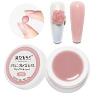 15g mizhse non-sticky builder gel for nail art sculpture & extension - hand carving modeling логотип