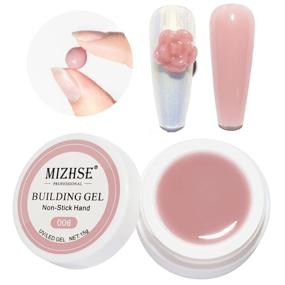img 4 attached to 15G MIZHSE Non-Sticky Builder Gel For Nail Art Sculpture & Extension - Hand Carving Modeling