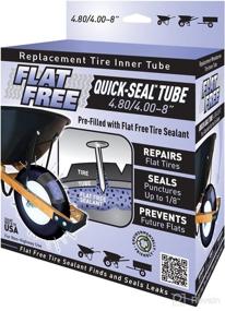 img 1 attached to 🔧 Marathon Flat Free Quick-Seal Inner Tube - 4.00-6"/13x5.00-6" with Pre-Filled Tire Sealant